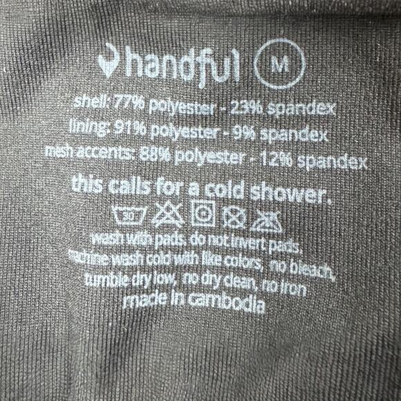 Handful Adjustable Bra Camisole | Lot of 2 | Sz M | Black /White | Discontinued - Picture 5 of 7